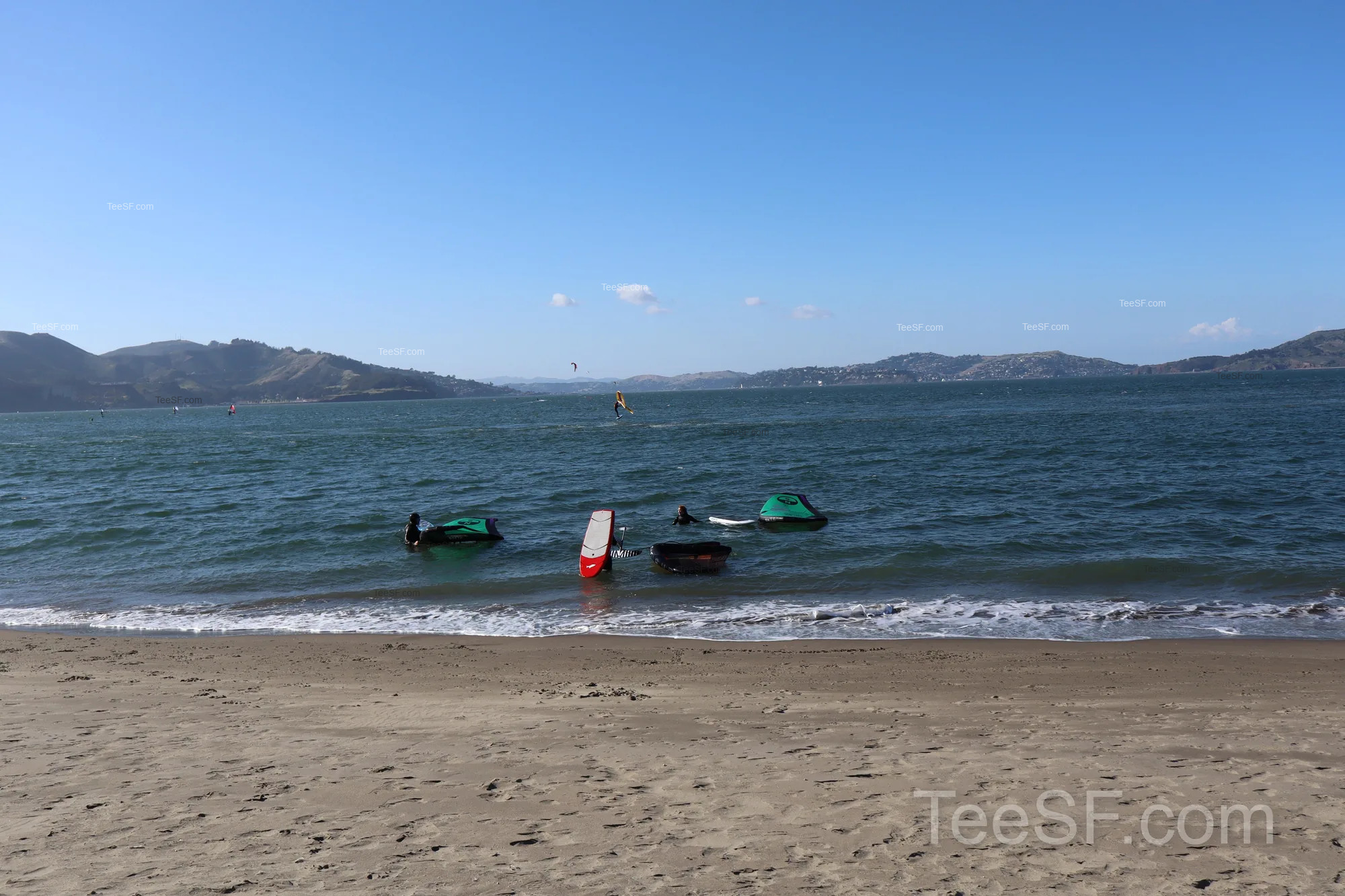 golden Gate Beach Windsurfing Bay during a Stripe Sessions 2026 visit in San Francisco.